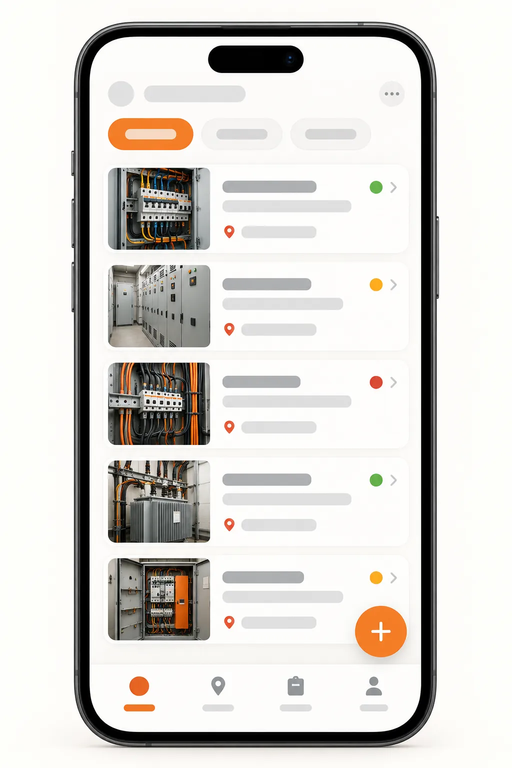 Field Service Report App, concept image 2